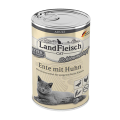 LandFleisch консерви для котів з качкою і куркою, 400 г
