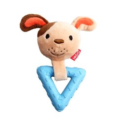 Іграшка для Собак Gigwi Suppa Puppa з пищалкою і Гумовим Кільцем 15 см