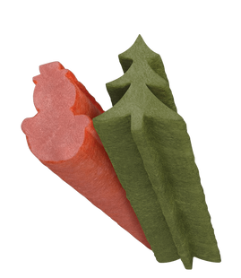 Натуральні ласощі для зубів собак WHIMZEES Dental Treats Christmas Snowman, 1шт., S