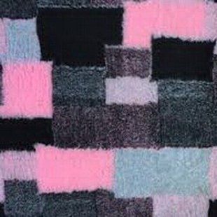 Коврик Jackson Textiles Patchwork серо-розовый, 80х100 см