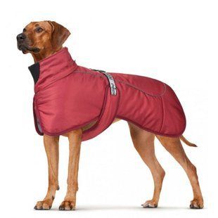 Утолщенная теплая хлопковая куртка для собак Derby Red, 42 см, 68-76 см, 54 см, 2XL