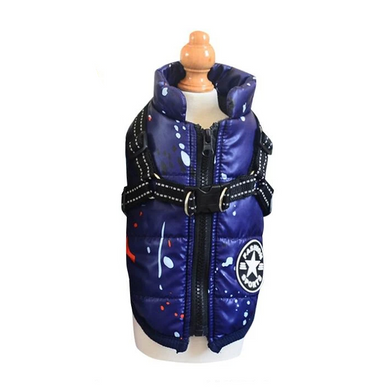 Зимняя куртка для собак Derby Fashion Sports D76 Navy Blue, 22 см, 36 см, 26,5 см, S