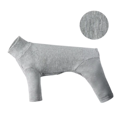 Базовый комбинезон/пижама для собак V.PET.B.R. Dog Jumpsuit CF36 Grey, 46 см, 60 см, 36 см, 2XL
