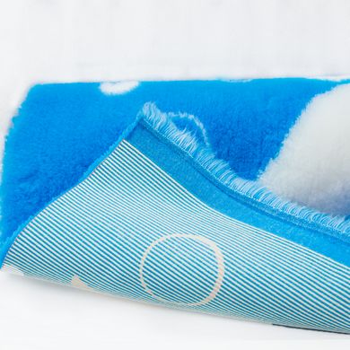 Коврик для собак Vetbed "Дельфины", Синий, 80х100 см