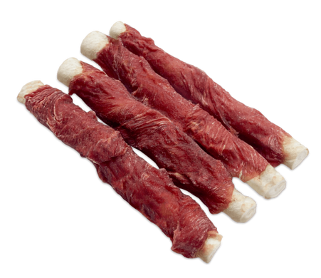 Лакомство для собак Dokas - Жевательная палочка Dokas с утиной грудкой, говядина, утка, 50 г