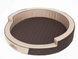 Кругле ліжко для собак Hobbydog Ringo Beige, 98х98х18 см