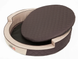 Кругле ліжко для собак Hobbydog Ringo Beige, 98х98х18 см