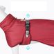Потовщена тепла бавовняна куртка для собак Derby Red, 35 см, 58-66 см, 38 см, XL