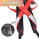 Тяговая шлея для собак V.PET.B.R H6, Красный, 2XL