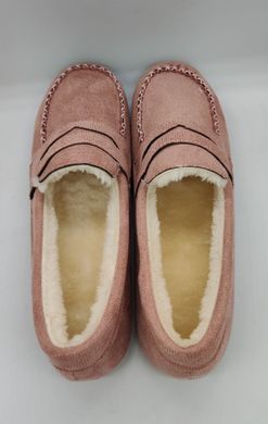 Повсякденні теплі мокасини Light Purple, 38, 23,5 см