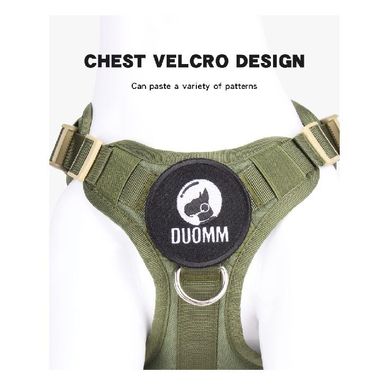 Нейлоновий тактичний жилет для собак Nylon Heavy Duty Dog Tactical Vest Grey, серый, Medium