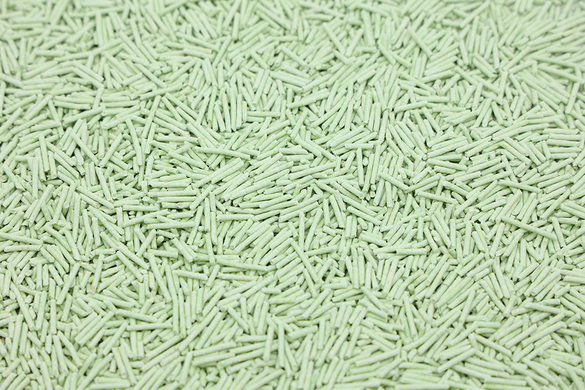 Біорозкладний наповнювач для котячих туалетів UNIQ PETS CAT LITTER TOFU green tea, 5 кг