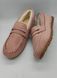 Повсякденні теплі мокасини Light Purple, 38, 23,5 см