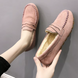 Повсякденні теплі мокасини Light Purple, 38, 23,5 см