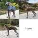 Светоотражающая куртка для собак на флисовой подкладке V.PET.B.R D64 army green with orange line, 62 см, 82-90 см, 60 см, XL