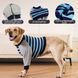 Костюм для відновлення собак Derby Stop Licking Dog Recovery Shirt, Blue, 25 см, 58 см, 30 см, 3XL