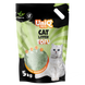 Біорозкладний наповнювач для котячих туалетів UNIQ PETS CAT LITTER TOFU green tea, 5 кг