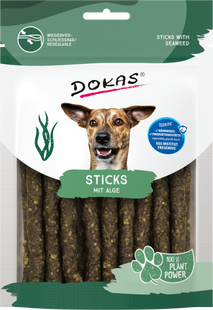 Ласощі для собак Dokas Sticks з водоростями, 105 г