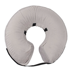 Защитный надувной ошейник для собак Derby Protective Inflatable Dog Cone Collar Grey, XS, 12-20 см