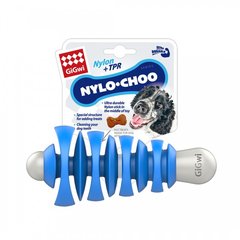 Игрушка для Собак Gigwi Nylo-Choo Диспенсер для Угощений Синий 15 cм, Medium