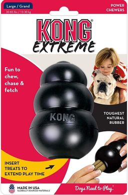 Суперпрочная резиновая игрушка для собак KONG Extreme, Medium