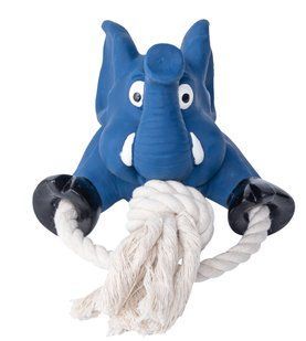 Іграшка для собак Quapas! Dog Toy Fun Elephant with rope