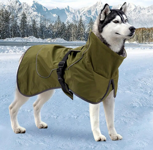 Куртка-дождевик для собак Derby Army Green, 40 cм, 47-60 см, XS