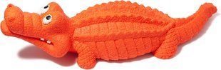 Игрушка для жевания Derby Alligator с пищалкой, Оранжевый, Medium/Large