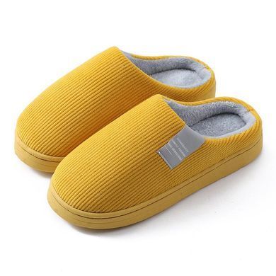 Жіночі домашні капці All-One Home CZ-05, Yellow, 36/37, 22 см