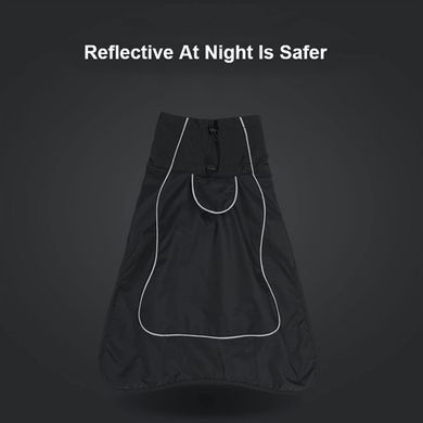 Куртка-дощовик для собак Wan Talk Black, 40 cм, 47-60 см, XS