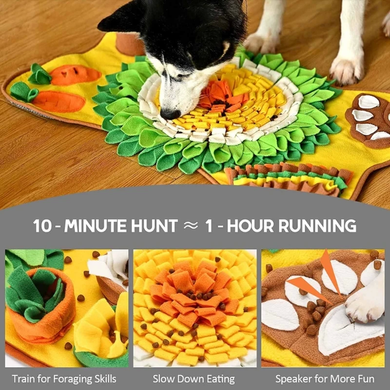 Килимок для нюхання для собак Derby Pet Shuffle Mat yellow