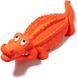 Игрушка для жевания Derby Alligator с пищалкой, Оранжевый, Medium/Large