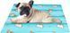 Охлаждающий коврик для собак и кошек GEL Material Summer Pet Cooling Mat, Corgi Blue, 60х90 см