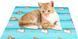 Охлаждающий коврик для собак и кошек GEL Material Summer Pet Cooling Mat, Corgi Blue, 60х90 см