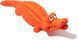 Игрушка для жевания Derby Alligator с пищалкой, Оранжевый, Medium/Large