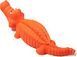 Игрушка для жевания Derby Alligator с пищалкой, Оранжевый, Medium/Large