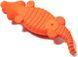 Игрушка для жевания Derby Alligator с пищалкой, Оранжевый, Medium/Large