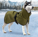 Куртка-дощовик для собак Derby Army Green, 40 cм, 48-58 см, XS