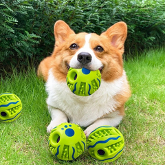 Звуковой мячик для собак Giggle Dog Chew Ball, Medium