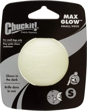 Игрушка-мяч для собак ChuckIt! Max Glow Ball, Small, 1 шт.
