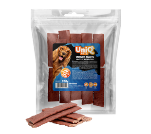 Лакомство для собак UniQ PETS Филе оленины, 300 г