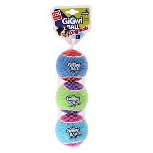 Игрушка для Собак Gigwi Ball Originals Мяч с Пищалкой 3 шт 8 см