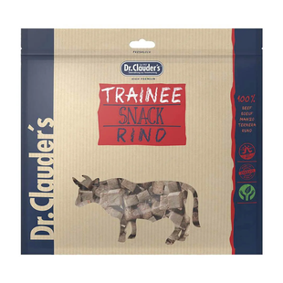 Лакомство для собак Dr.Clauder's Trainee Snack Beef с говядиной, говядина, 500 г