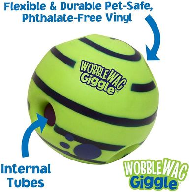 Інтерактивна іграшка-м'яч для собак Wobble Wag Giggle Ball