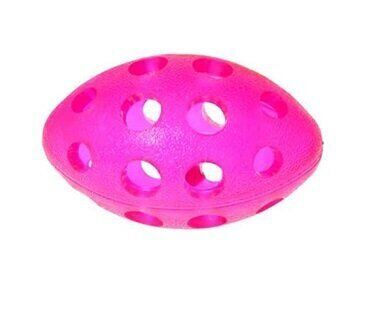 Іграшка-м'яч для собак Flamingo Good4Fun Football, Рожевий, 13 см