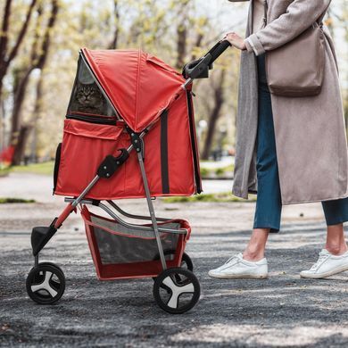 Коляска для кошек и собак Bestopet (Люпосанчик) BS-RL-16 Red