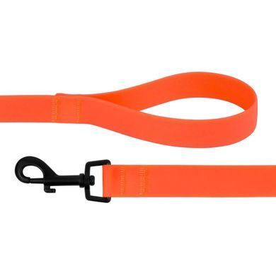 Поводок для собак Bronzedog Surf водоотталкивающий с защитным полимерным покрытием оранжевый