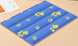 Охлаждающий коврик для собак и кошек GEL Material Summer Pet Cooling Mat, Ukrainian paws, 45х60 см