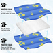 Охлаждающий коврик для собак и кошек GEL Material Summer Pet Cooling Mat, Ukrainian paws, 45х60 см