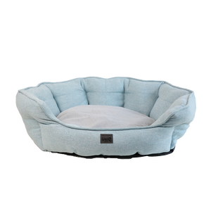 Лежанка для животных до 20 кг UNIQ PETS DOG BED DAILYNAP DREAMY round fluffy blue L 66x59x23cm